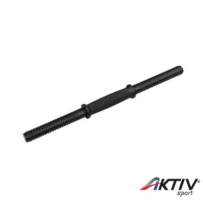 Szépséghibás egykezes súlyzórúd fekete