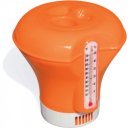 Úszó vegyszeradagoló hőmérővel Bestway narancssárga