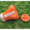 Úszó vegyszeradagoló hőmérővel Bestway narancssárga