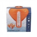 Úszó vegyszeradagoló hőmérővel Bestway narancssárga