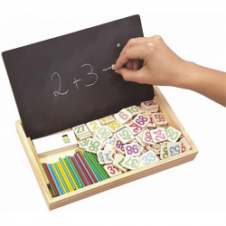 Rajztábla fa dobozban Kreatív készletek Vegatoys
