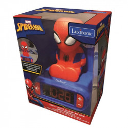 Ébresztő óra éjszakai fénnyel és hanggal Spider-Man Játék Vegatoys