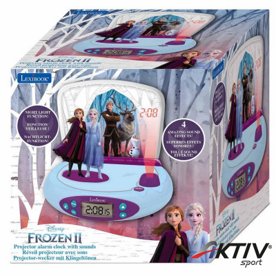 3D Kivetítős óra hangokkal Jégvarázs II