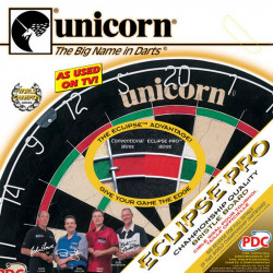 Darts tábla Unicorn Eclipse Pro sisal, verseny