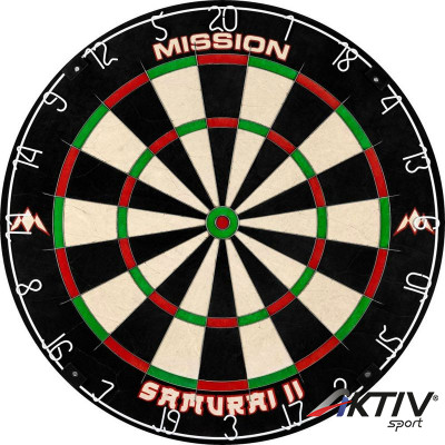 Darts tábla Mission Samurai II drótos sisal