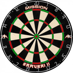 Darts tábla Mission Samurai II drótos sisal Játék Mission