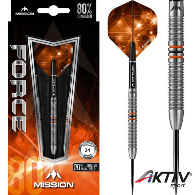 Dart szett Mission Force M25 twin ring, 80% wolfram 24 g
