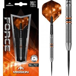 Dart szett Mission Force M25 twin ring, 80% wolfram 24 g Játék Mission