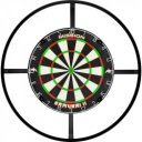 Világítás darts táblához Mission Torus
