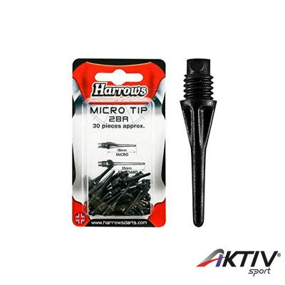 Dart hegy Harrows soft 2BA Micro 30 db fekete