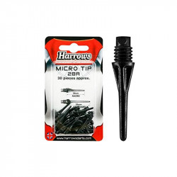 Dart hegy Harrows soft 2BA Micro 30 db fekete Játék Harrows
