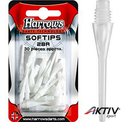 Dart hegy Harrows soft 2BA Dimple 30 db fehér