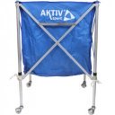 Szépséghibás labdatartó kocsi Aktivsport összecsukható 61x61x86 cm