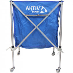 Szépséghibás labdatartó kocsi Aktivsport összecsukható 61x61x86 cm