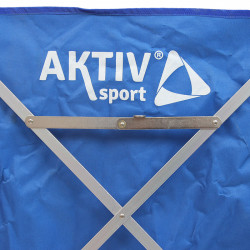 Szépséghibás labdatartó kocsi Aktivsport összecsukható 61x61x86 cm