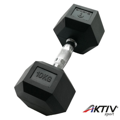 Hatszögletű kézisúlyzó Sveltus 10 kg