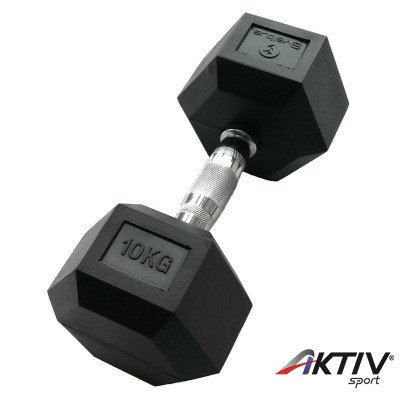 Hatszögletű kézisúlyzó Sveltus 10 kg