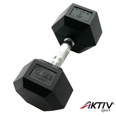 Hatszögletű kézisúlyzó Sveltus 12,5 kg