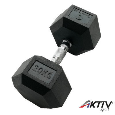 Hatszögletű kézisúlyzó Sveltus 20 kg