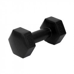 Kézisúlyzó cementes Aktivsport 1 kg fekete BLACK WEEK Aktivsport
