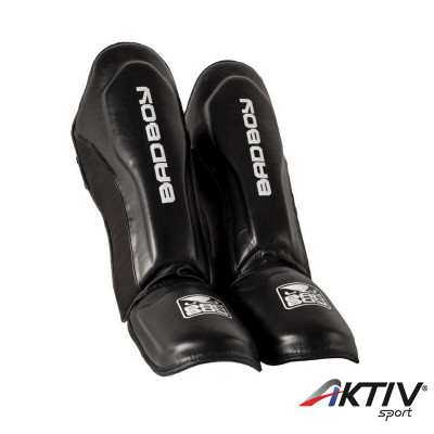 Lábszárvédő Bad Boy fekete-fehér