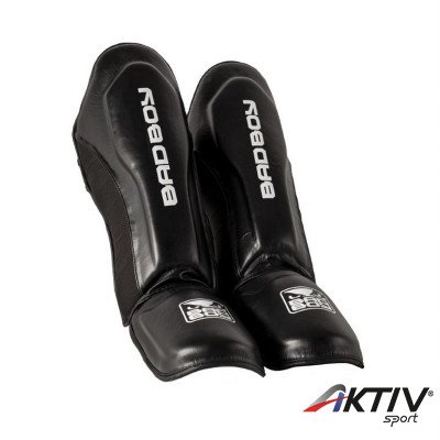 Lábszárvédő Bad Boy fekete-fehér