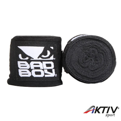 Pamut bandázs Bad Boy 3 m fekete