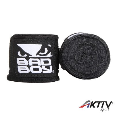 Pamut bandázs Bad Boy 3 m fekete