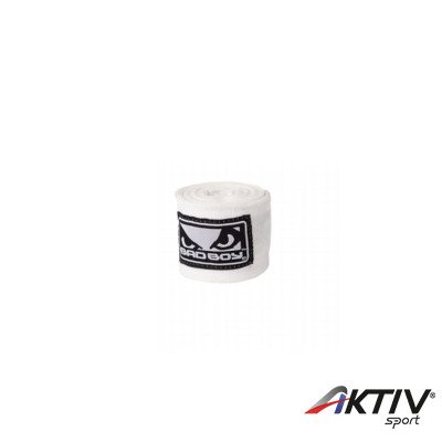 Pamut bandázs Bad Boy 4,5 m fehér