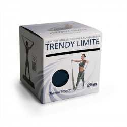 Fitnesz szalag Trendy Limite 25 m 0,4 mm gyenge sárga