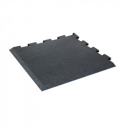 Talajvédő puzzle sportpadló sarok elem Trendy Segura 100x100x1,5 cm fekete Sportszer Trendy