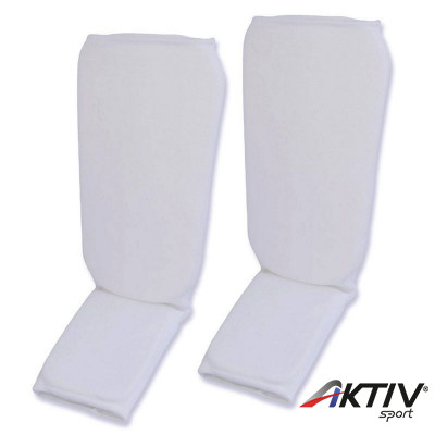 Lábfejes lábszárvédő Phoenix pamut fehér