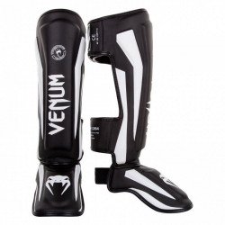 Lábfejes Lábszárvédő Venum Elite fekete/fehér XL Sportszer Venum
