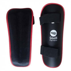 Lábszárvédő Saman Eco műbőr fekete XXL