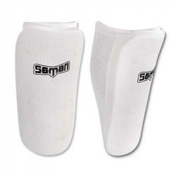 Lábszárvédő Saman elasztikus szivacs betéttel fehér XL Sportszer Saman