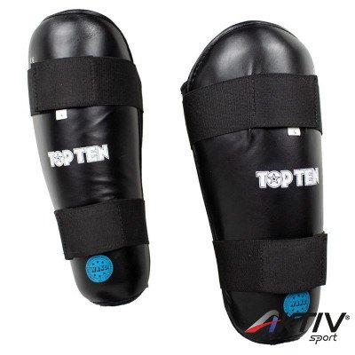 Lábszárvédő Top Ten WAKO Style műbőr fekete