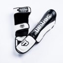 Thai lábszárvédő Saman Colours 1985 műbőr fekete-fehér