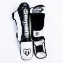 Thai lábszárvédő Saman Colours 1985 műbőr fekete-fehér