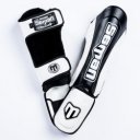 Thai lábszárvédő Saman Colours 1985 műbőr fekete-fehér