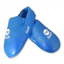 Lábfejvédő Saman karate PU kék XS Sportszer Saman
