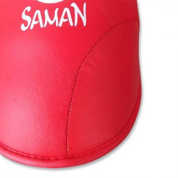 Lábfejvédő Saman karate PU piros