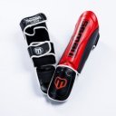 Thai lábszárvédő Saman Colours 1985 műbőr piros/fekete XL