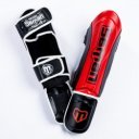 Thai lábszárvédő Saman Colours 1985 műbőr piros/fekete XL