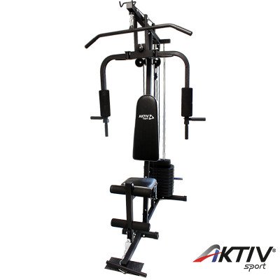 Csomagolás sérült fitness Center kondigép Aktivsport Trainer fekete