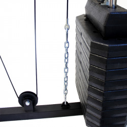 Csomagolás sérült fitness Center kondigép Aktivsport Trainer fekete