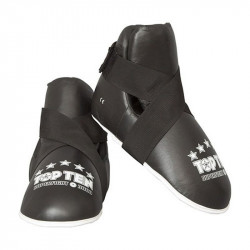Lábfejvédő Top Ten tépőzáras Superfight fekete Sportszer Top Ten