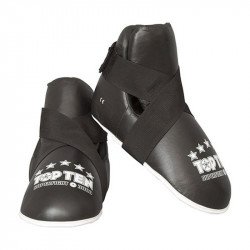 Lábfejvédő Top Ten tépőzáras Superfight fekete Sportszer Top Ten