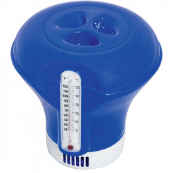 Úszó vegyszeradagoló hőmérővel Bestway kék Medence vegyszer Bestway