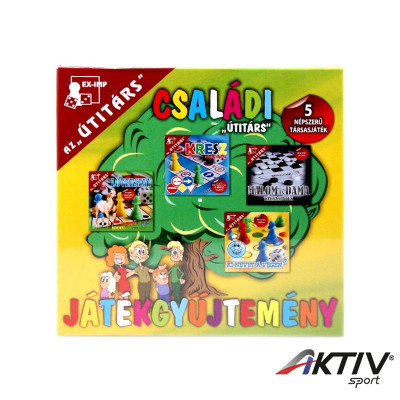 Az útitárs családi játékgyűjtemény