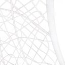 Függőfotel Kalea fehér-virág mintás